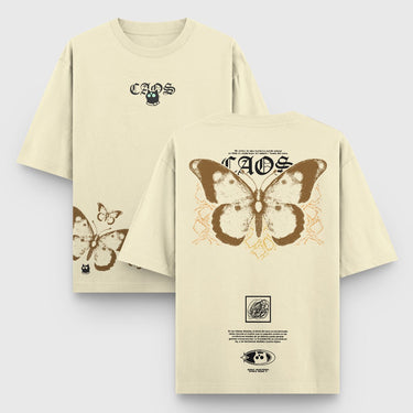 Camiseta Oversize Caos V2 - Camiseta Oversize - Talla: S - Geek Hunters