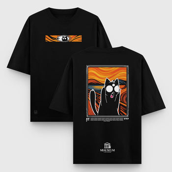 Camiseta Oversize El Maullido - Camiseta Oversize - Talla: S - Geek Hunters