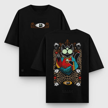 Camiseta Oversize El Sagrado Corazón - Camiseta Oversize - Talla: S - Geek Hunters