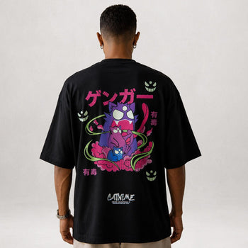 Camiseta Oversize Grrngar - Camiseta Oversize - Talla: Negra - Geek Hunters