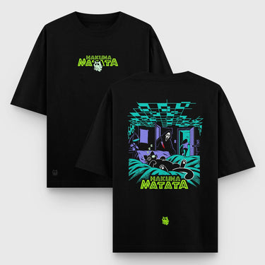 Camiseta Oversize Hakuna - Camiseta Oversize - Talla: S - Geek Hunters