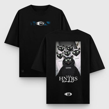 Camiseta Oversize Hunters Crew - Camiseta Oversize - Talla: S - Geek Hunters