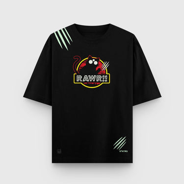 Camiseta Oversize Rawrr!! 26 - Camiseta Oversize - Talla: S - Geek Hunters