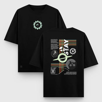 Camiseta Oversize - STAY - Camiseta Oversize - Talla: S - Geek Hunters