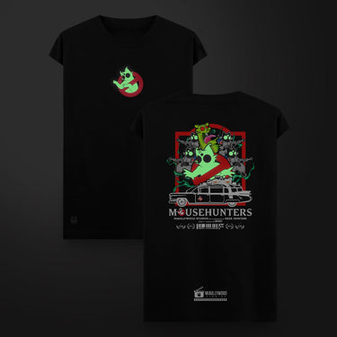 Camiseta Oversize Tank Mousehunters - Camiseta Oversize Tank - Talla: S - Geek Hunters