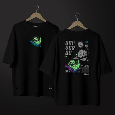 Camiseta Oversize Universo - Camiseta Oversize - Talla: S - Geek Hunters