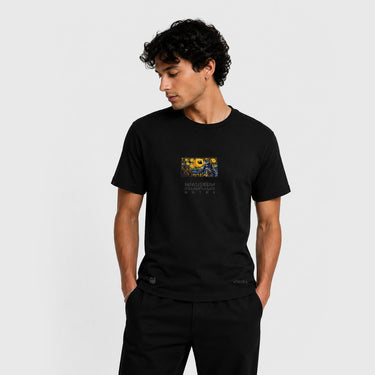 Camiseta Regular Fit Bordada | La Noche Miau - Camiseta - Talla: S - Geek Hunters