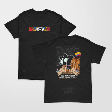 Camiseta Regular Fit El Cambio - Camiseta - Talla: S - Geek Hunters