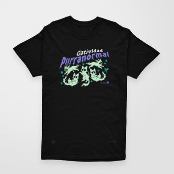 Camiseta Regular Fit Gatividad Purranormal - Camiseta - Talla: S - Geek Hunters
