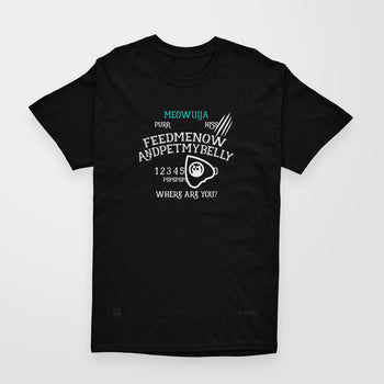 Camiseta Regular Fit Meowuija - Camiseta - Talla: S - Geek Hunters