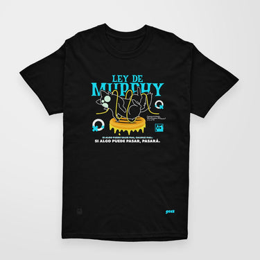 Camiseta RF200 Ley de Murphy 25 - Camiseta - Talla: S - Geek Hunters