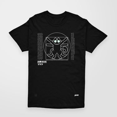 Camiseta RF240 - Gato de Vitruvio - Camiseta - Talla: S - Geek Hunters