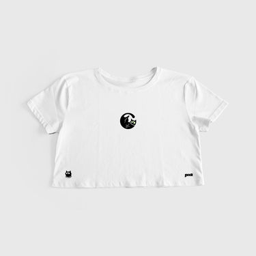 Crop Top basico Gato Redondo - Talla: S - Geek Hunters