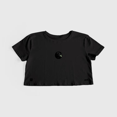 Crop Top basico Gato Redondo - Talla: S - Geek Hunters
