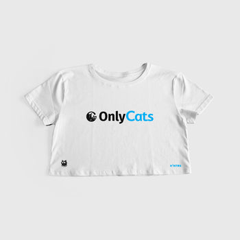 Crop Top Básico OnlyCats - Crop Top - Talla: S - Geek Hunters