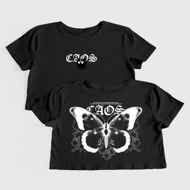 Crop Top Caos V2 - Crop Top - Talla: S - Geek Hunters