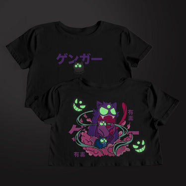 Crop Top Grrngar - Crop Top - Talla: Negro - Geek Hunters