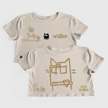 Crop Top Handraw - Crop Top - Talla: S - Geek Hunters