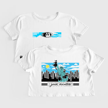 Crop Top Libertad - Crop Top - Talla: S - Geek Hunters