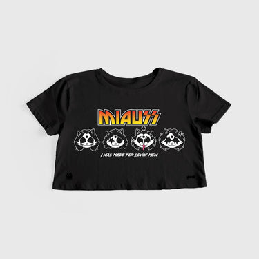 Crop Top Miauss - Crop Top - Talla: S - Geek Hunters