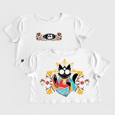 Crop Top Sagrado Corazón - Crop Top - Talla: S - Geek Hunters