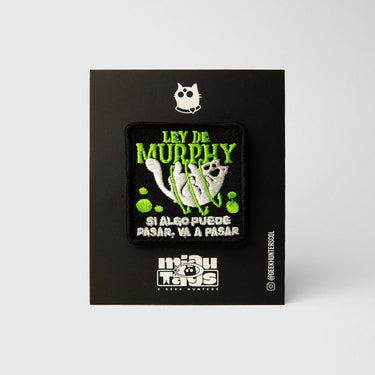 Miautag Ley de Murphy - MIAUTAGS - Talla: - Geek Hunters