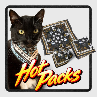 Pack Bandanas Gato y Humano - Talla: - Geek Hunters