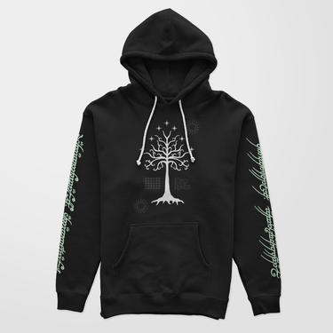 Hoodie Arbol blanco de Gondor - Hoodie - Talla: S Unisex - Geek Hunters