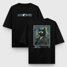Camiseta Oversize Autorretrato Michi Van Cat - Camiseta Oversize - Talla: S - Geek Hunters