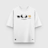 Camiseta Oversize Basica Schrodinger 25 - Camiseta Oversize - Talla: S - Geek Hunters