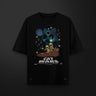 Camiseta Oversize Cat Wars | Frontal - Camiseta Oversize - Talla: S - Geek Hunters