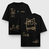 Camiseta Oversize Handraw - Camiseta Oversize - Talla: S - Geek Hunters