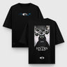 Camiseta Oversize Hunters Crew - Camiseta Oversize - Talla: S - Geek Hunters