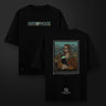 Camiseta Oversize La Miau Lisa - Camiseta Oversize - Talla: S - Geek Hunters