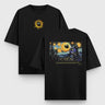 Camiseta Oversize La Noche Miau - Camiseta Oversize - Talla: S - Geek Hunters