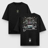 Camiseta Oversize La Séptima Cena - Negra - Camiseta Oversize - Talla: S - Geek Hunters