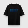 Camiseta Oversize Miaucroma Azul - Camiseta Oversize - Talla: S - Geek Hunters