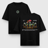 Camiseta Oversize Noche de Poker - Camiseta Oversize - Talla: S - Geek Hunters