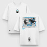 Camiseta Oversize Rodi y el Gran Miau - Camiseta Oversize - Talla: S - Geek Hunters