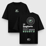 Camiseta Oversize Sagitario Glow in the Dark - Camiseta Oversize - Talla: S - Geek Hunters