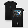 Camiseta Oversize Tank - Rodi y el Gran Miau - Negra - Camiseta Oversize Tank - Talla: S - Geek Hunters