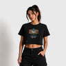 Crop Top Bordado | Schrodinger Cat Colors - Crop Top - Talla: S - Geek Hunters