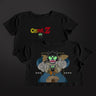 Crop Top Cat Ball Z - Crop Top - Talla: Negro (Glow in the Dark) - Geek Hunters