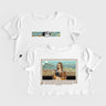 Crop Top La Miau Lisa - Crop Top - Talla: S - Geek Hunters