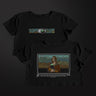 Crop Top La Miau Lisa - Crop Top - Talla: S - Geek Hunters
