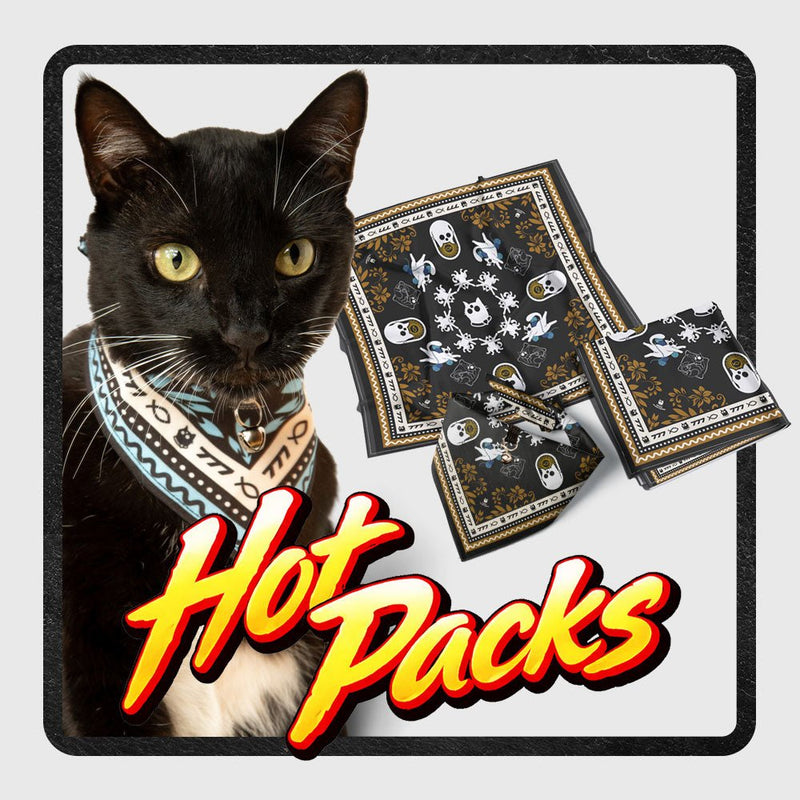 Pack Bandanas Gato y Humano - Talla: - Geek Hunters