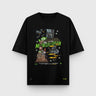 Preventa | Camiseta Oversize The Meowdalorian| Frontal - Camiseta Oversize - Talla: S - Geek Hunters